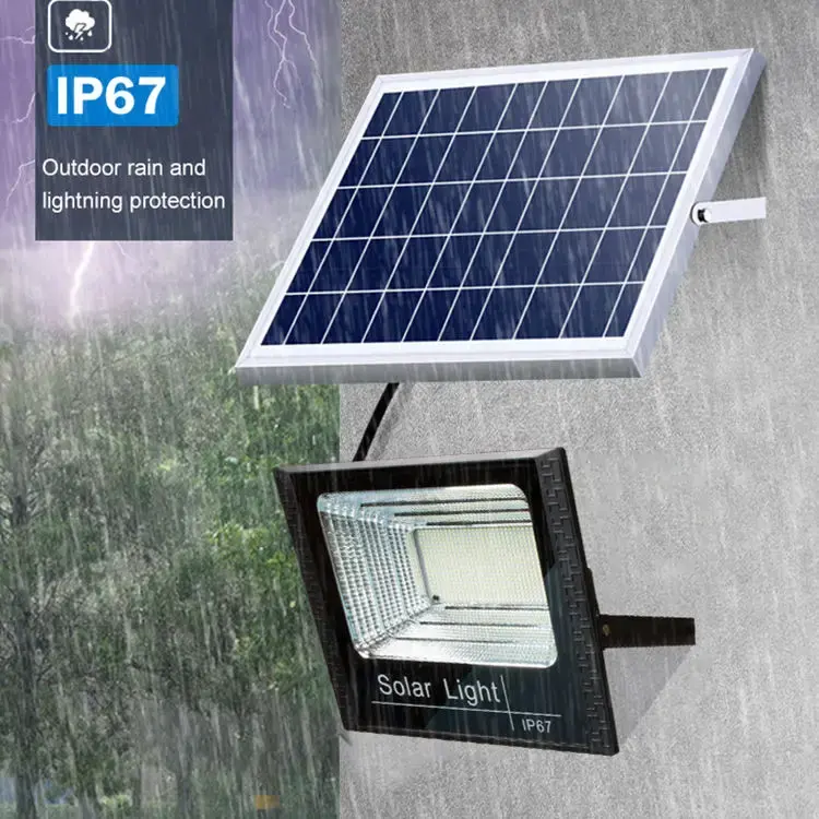 Portable Solar Power Motion Sensor 100w-1000w Waterproof LED Floodlight - Image 3