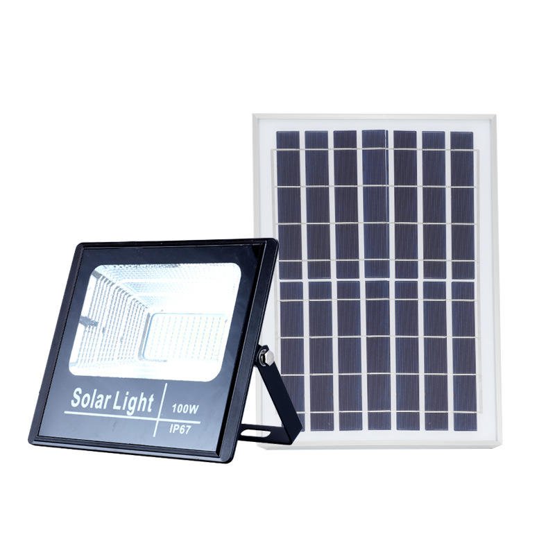 Portable Solar Power Motion Sensor 100w-1000w Waterproof LED Floodlight