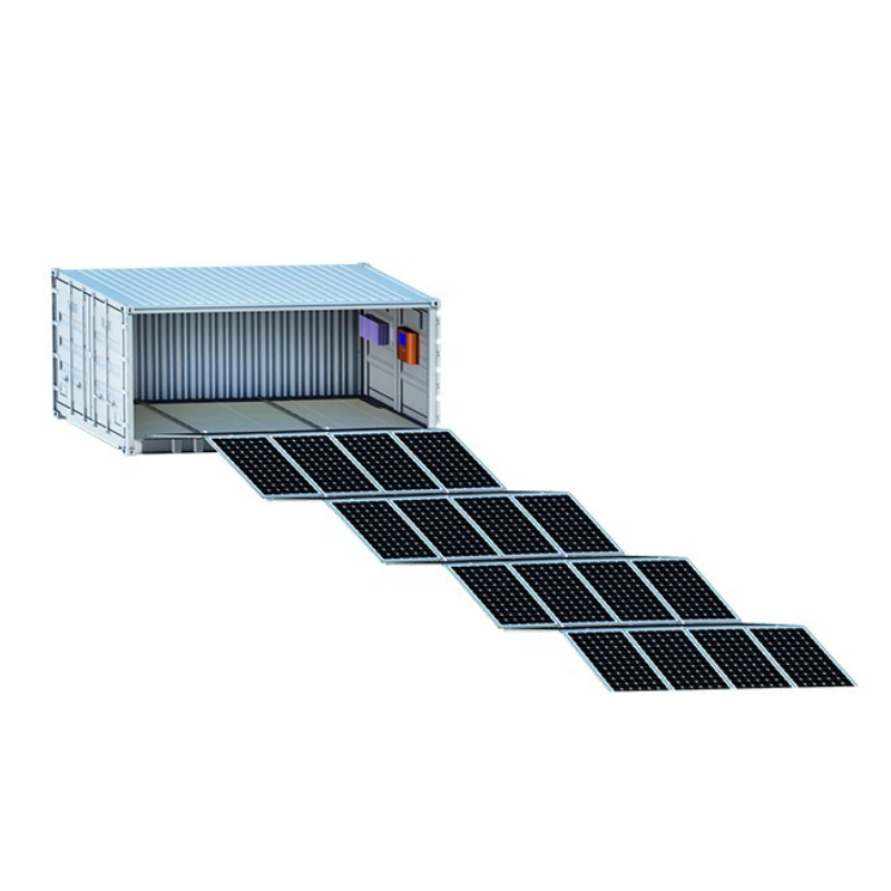 Hybrid Mobile Energy Storage System Container Type Solar Power Generation System